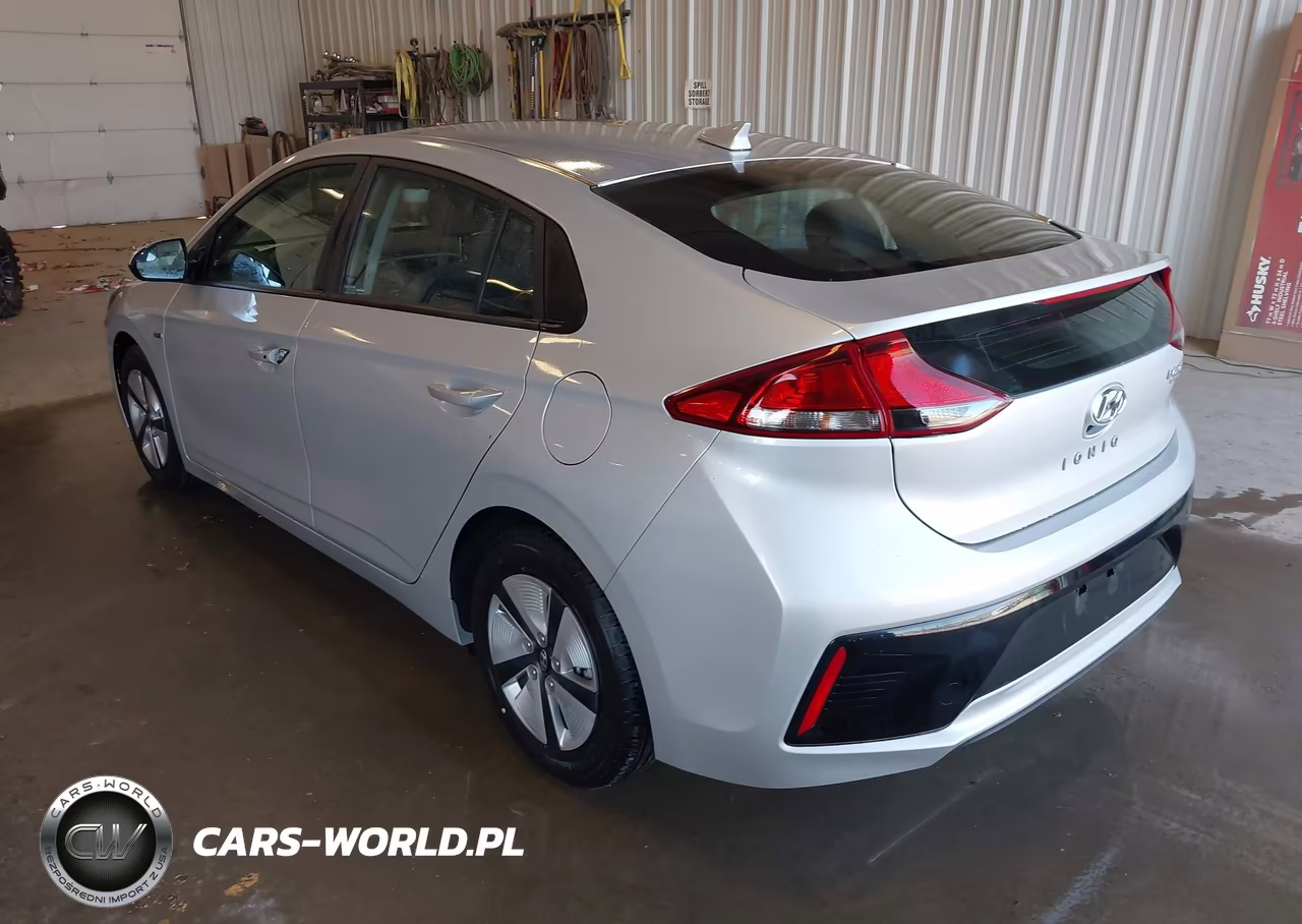 2018 Hyundai Ioniq Hybrid Blue VIN:KMHC65LC0JU075527 - 3