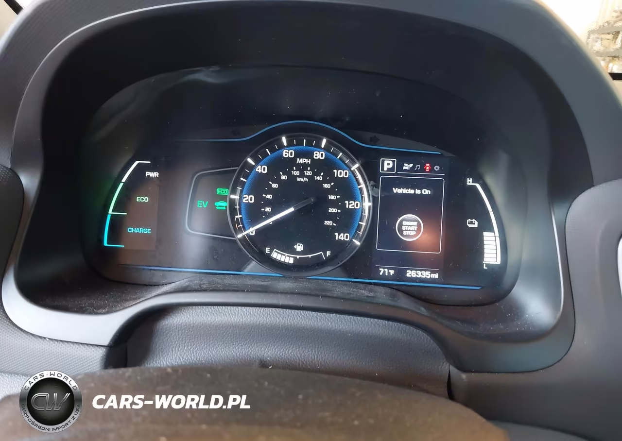 2018 Hyundai Ioniq Hybrid Blue VIN:KMHC65LC0JU075527 - 7