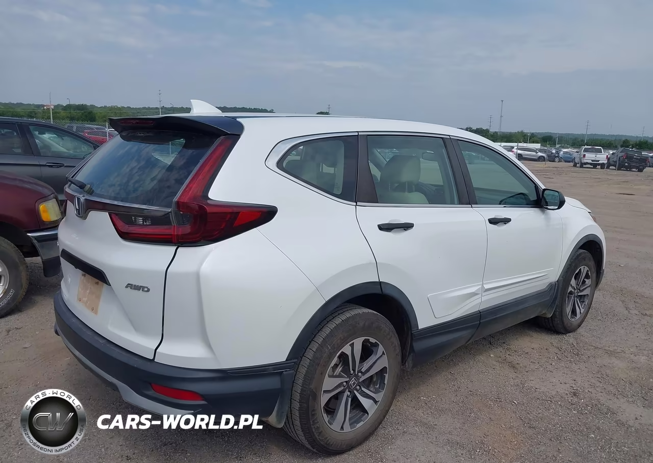 2020 Honda Cr-V Awd Lx VIN:7FARW2H27LE000658 - 4