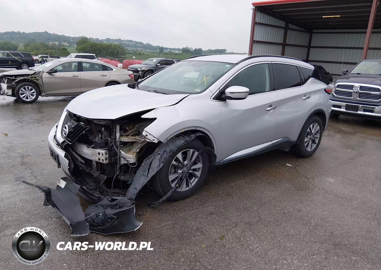 2018 Nissan Murano Sv VIN:5N1AZ2MH4JN126481 - 2