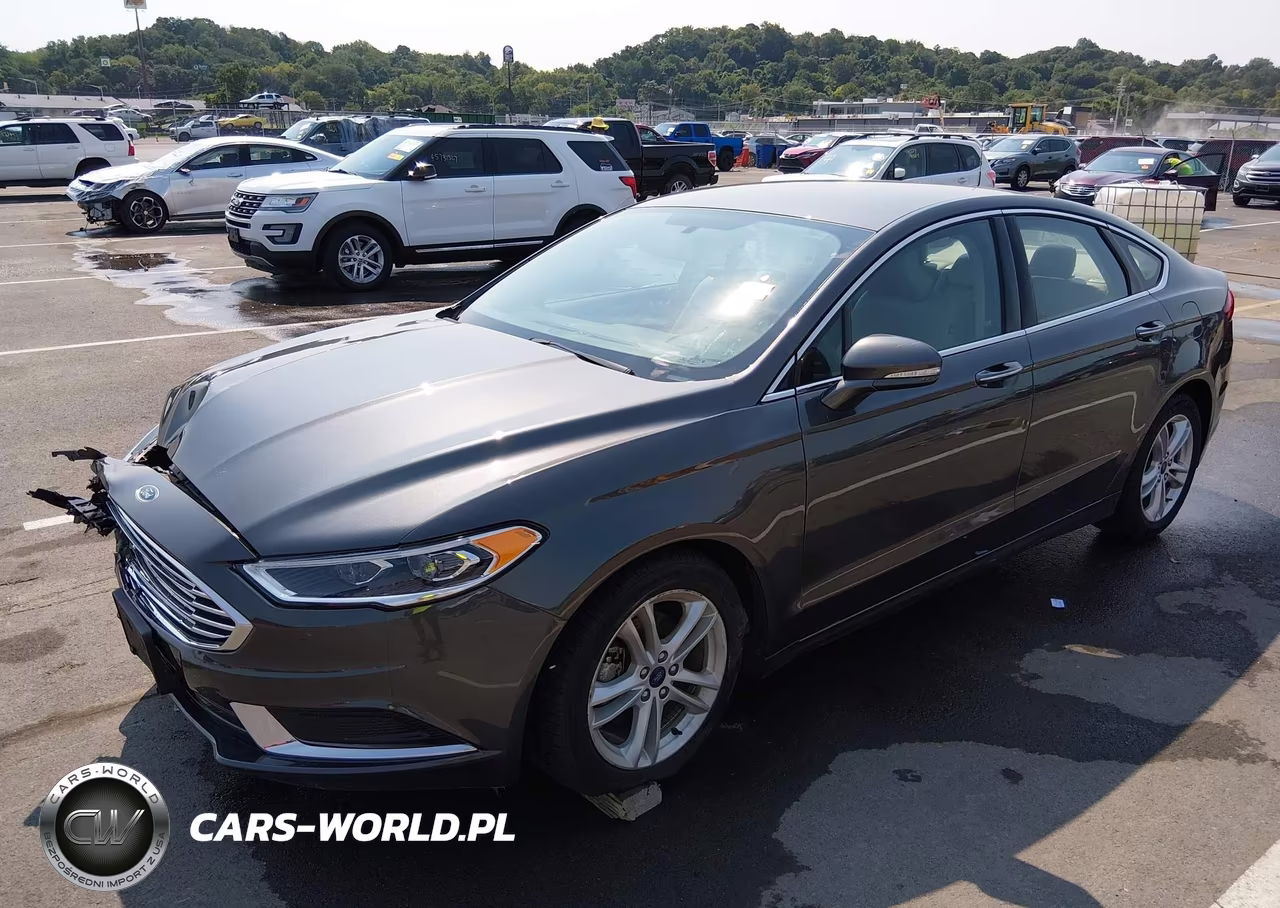 2018 Ford Fusion Se VIN:3FA6P0HD0JR182576 - 2