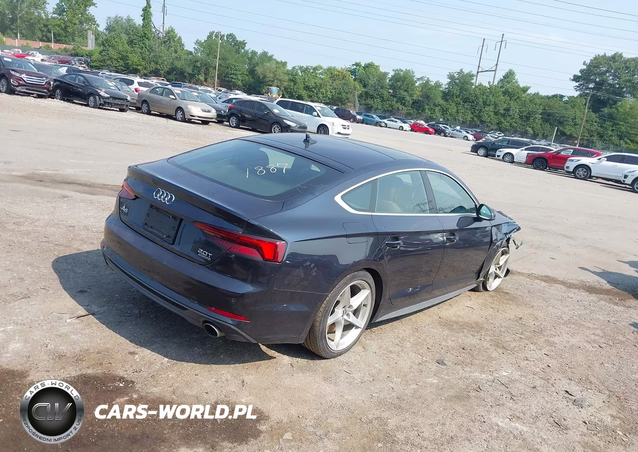 2018 Audi A5 2.0T Premium VIN:WAUENCF5XJA060484 - 4