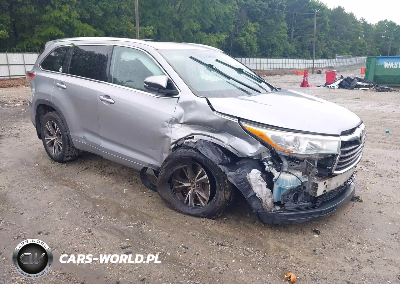 2016 Toyota Highlander Xle V6