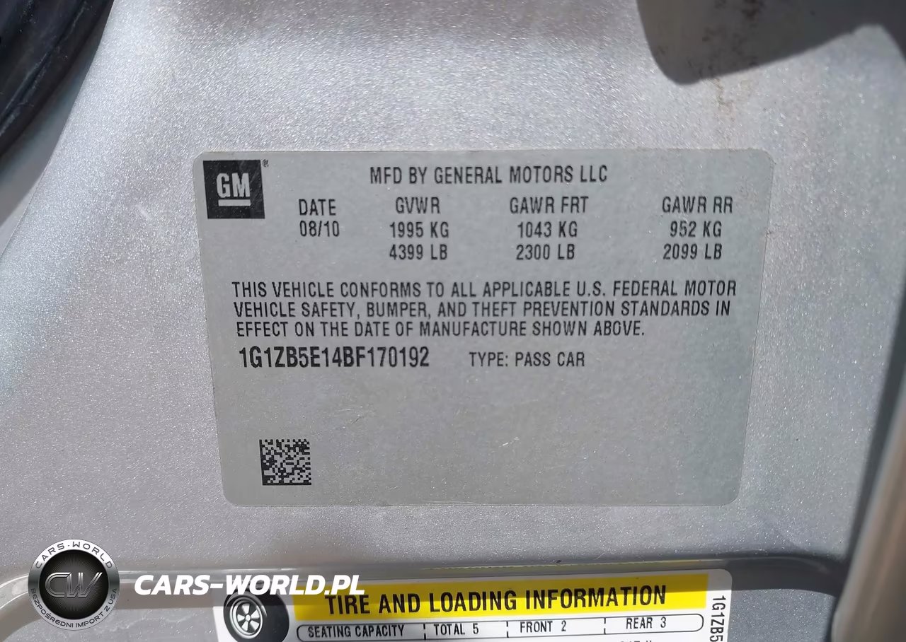 2011 Chevrolet Malibu Ls VIN:1G1ZB5E14BF170192 - 9