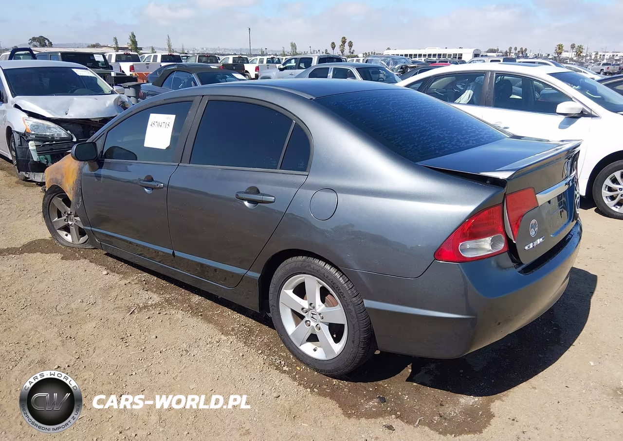 2009 Honda Civic Lx-S VIN:19XFA16649E013685 - 3