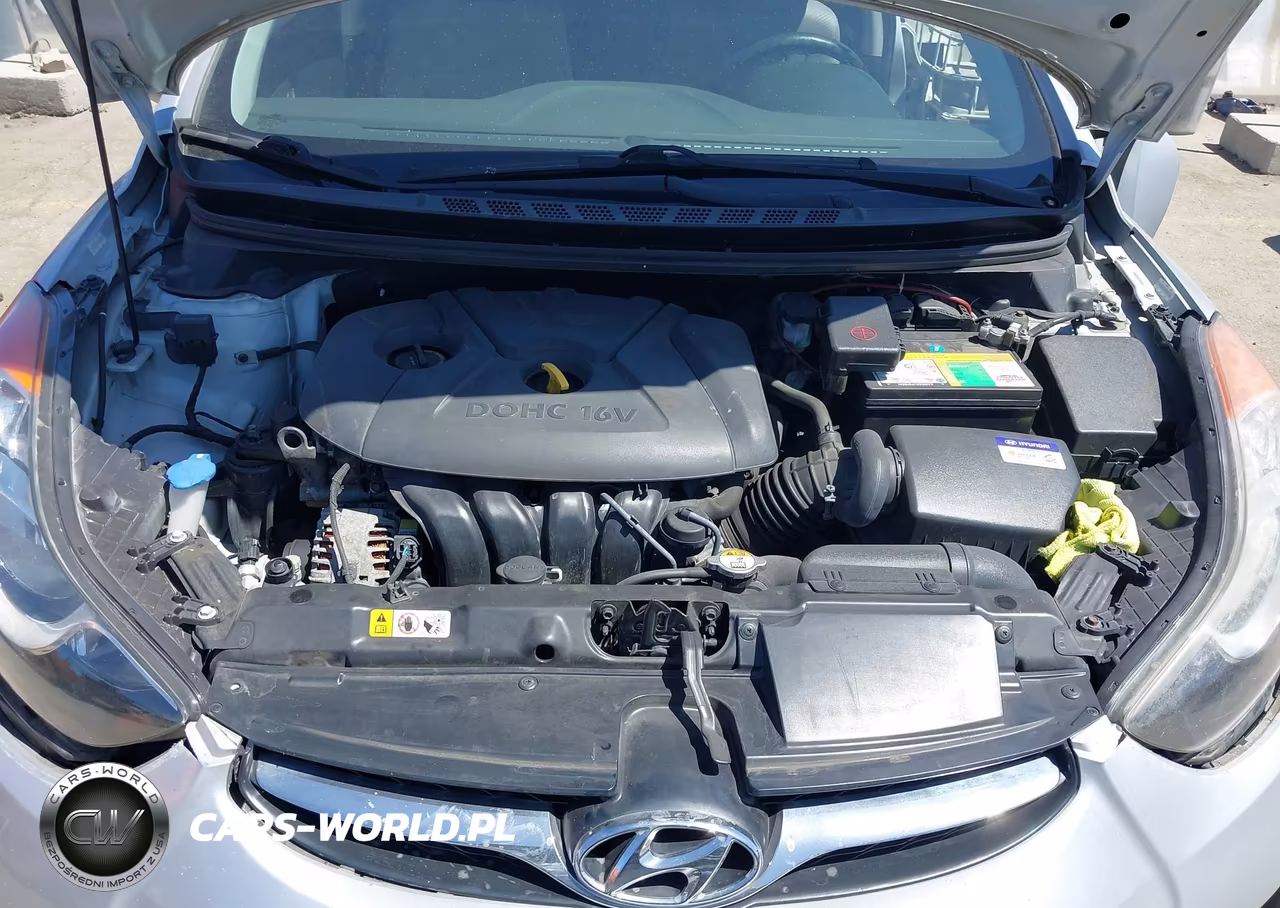 2013 Hyundai Elantra Gls VIN:KMHDH4AE1DU884388 - 10