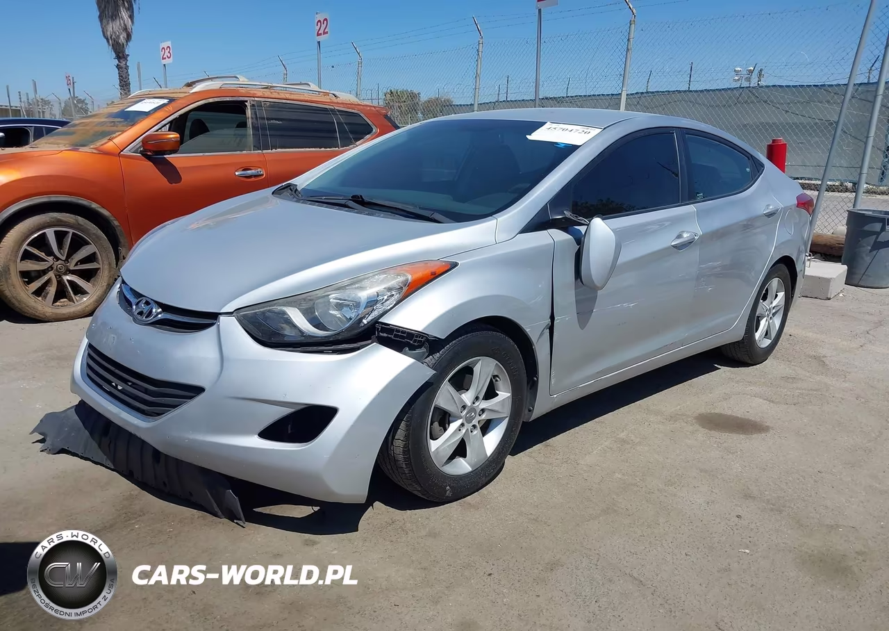 2013 Hyundai Elantra Gls VIN:KMHDH4AE1DU884388 - 2