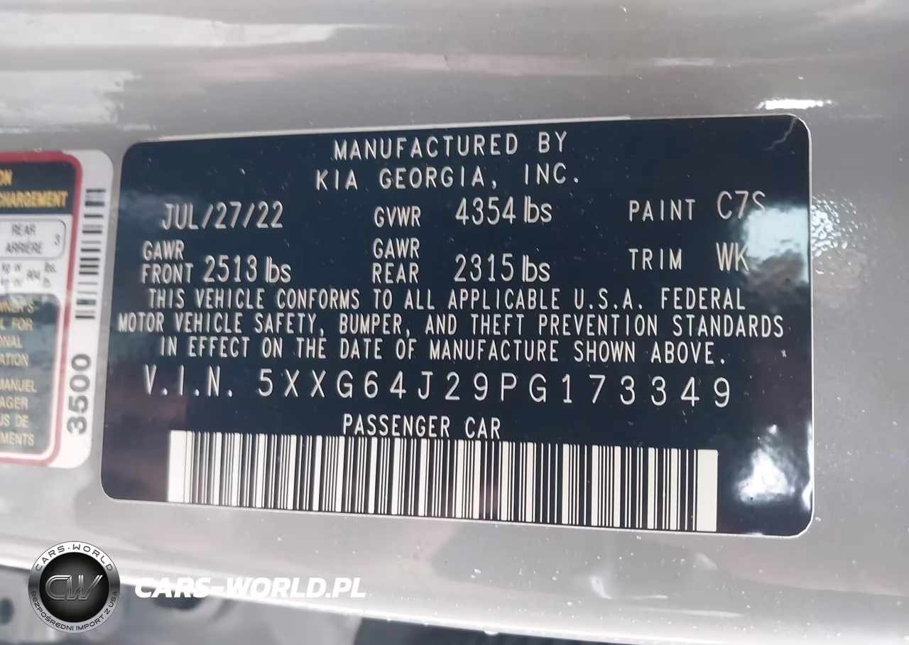 2023 Kia K5 Gt-Line VIN:5XXG64J29PG173349 - 9