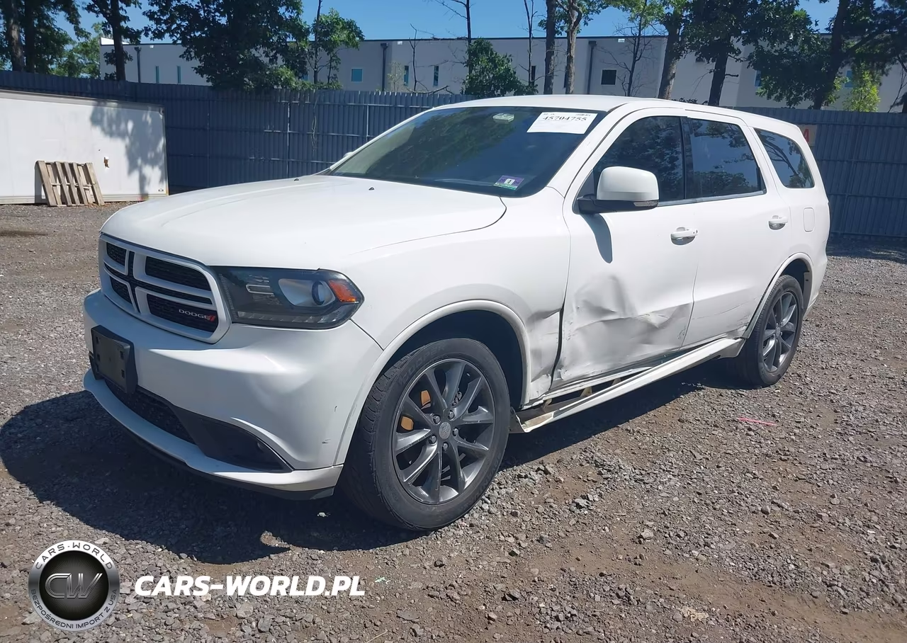 2018 Dodge Durango Gt Awd VIN:1C4RDJDG9JC279165 - 2