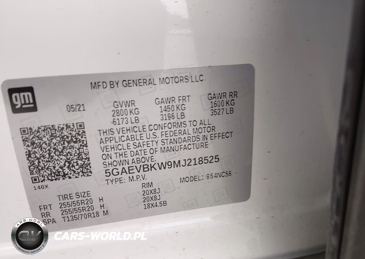 2021 Buick Enclave Awd Premium VIN:5GAEVBKW9MJ218525 - 9