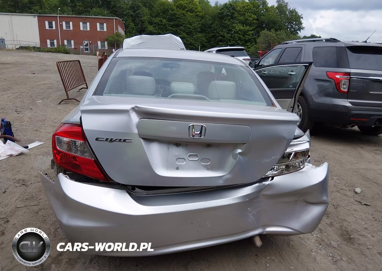 2012 Honda Civic Lx VIN:2HGFB2F59CH314167 - 6