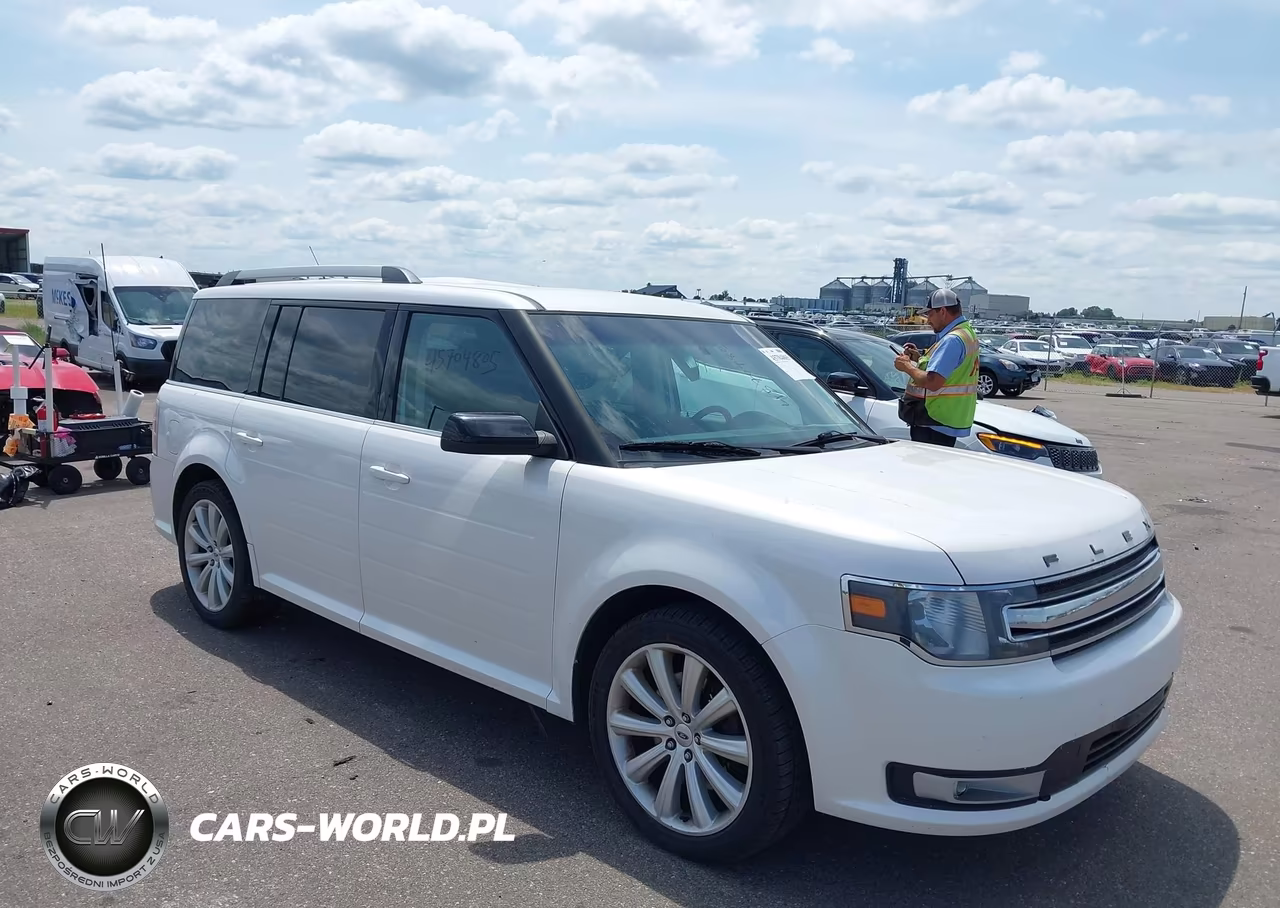 2014 Ford Flex Sel VIN:2FMHK6C82EBD43802 - 1