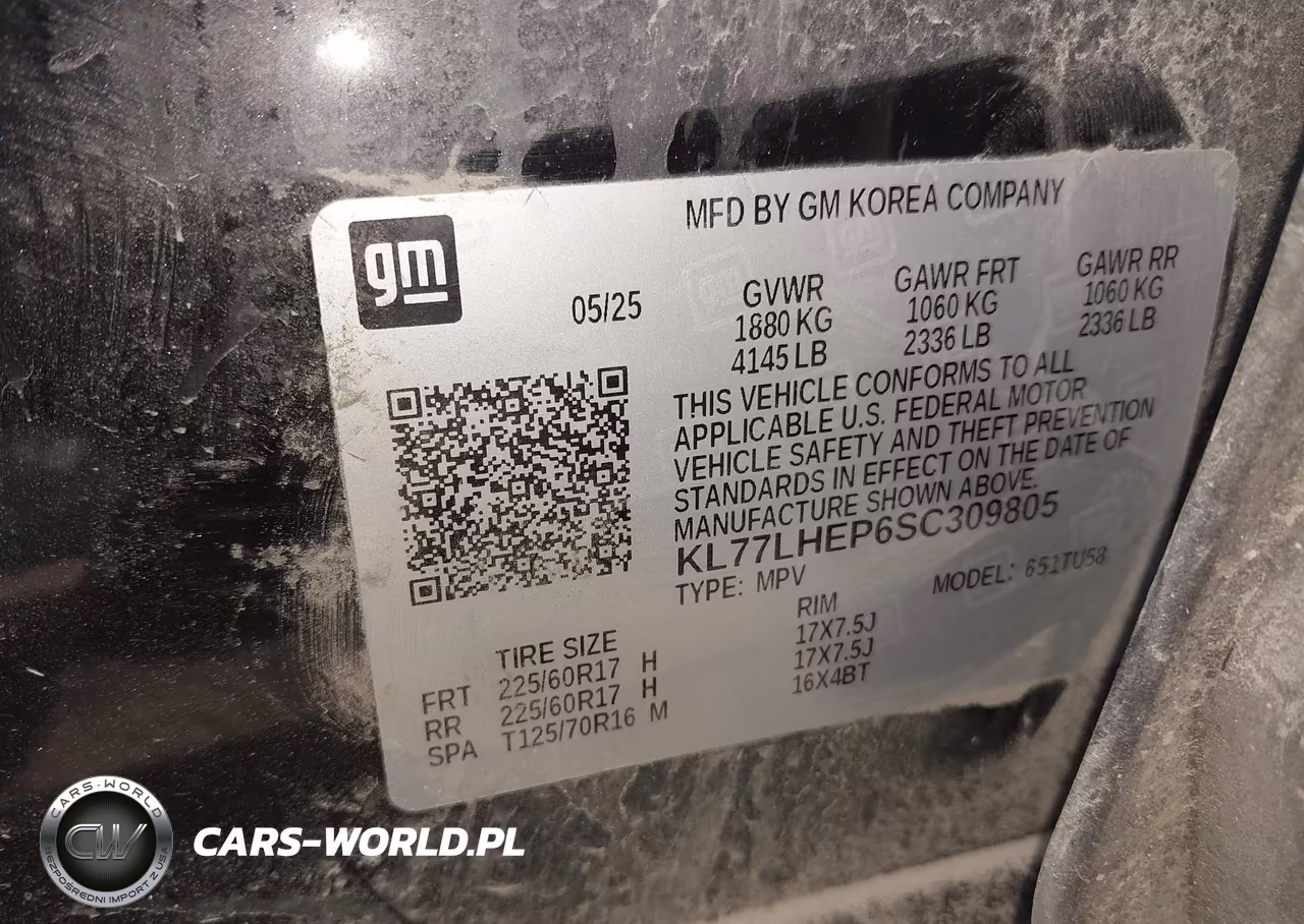 2025 Chevrolet Trax Fwd Lt VIN:KL77LHEP6SC309805 - 9