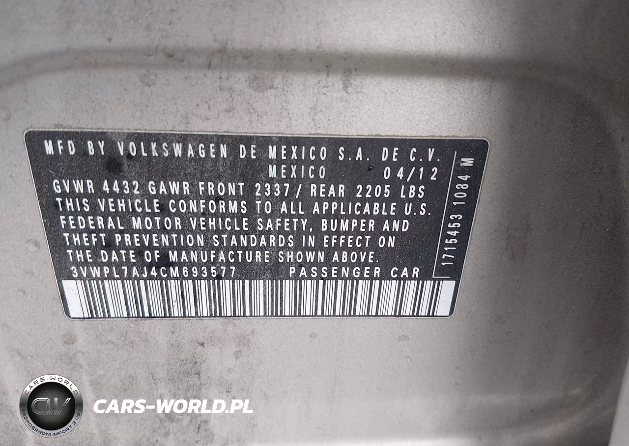 2012 Volkswagen Jetta Sportwagen 2.0L Tdi VIN:3VWPL7AJ4CM693577 - 9