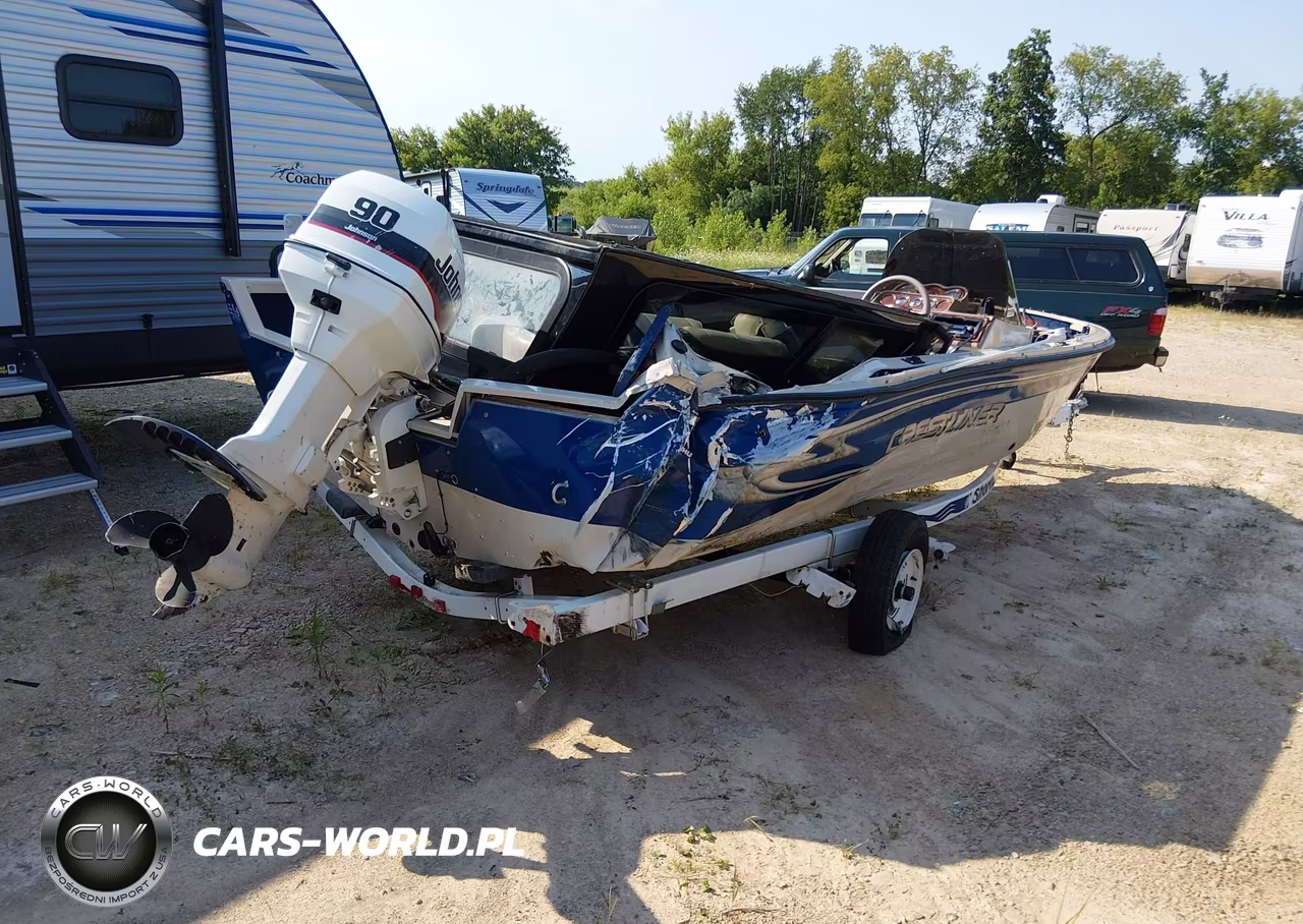 1998 Crestliner 1750 Fish Hawk VIN:00000N0R54960J798 - 4