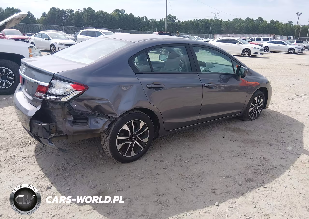 2014 Honda Civic Ex VIN:2HGFB2F80EH535234 - 4