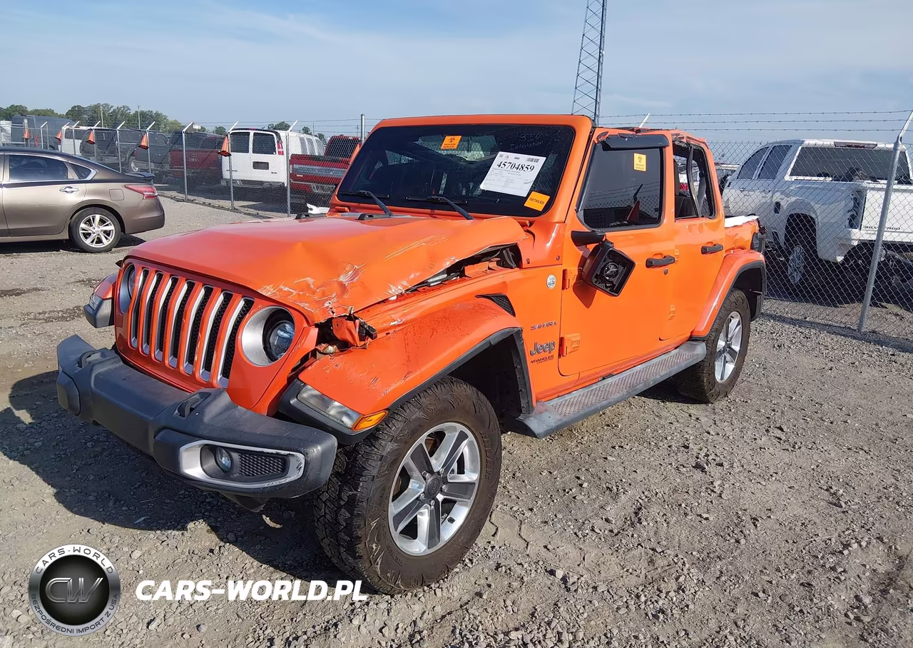 2020 Jeep Wrangler Unlimited Sahara 4X4 VIN:1C4HJXEN6LW181586 - 2