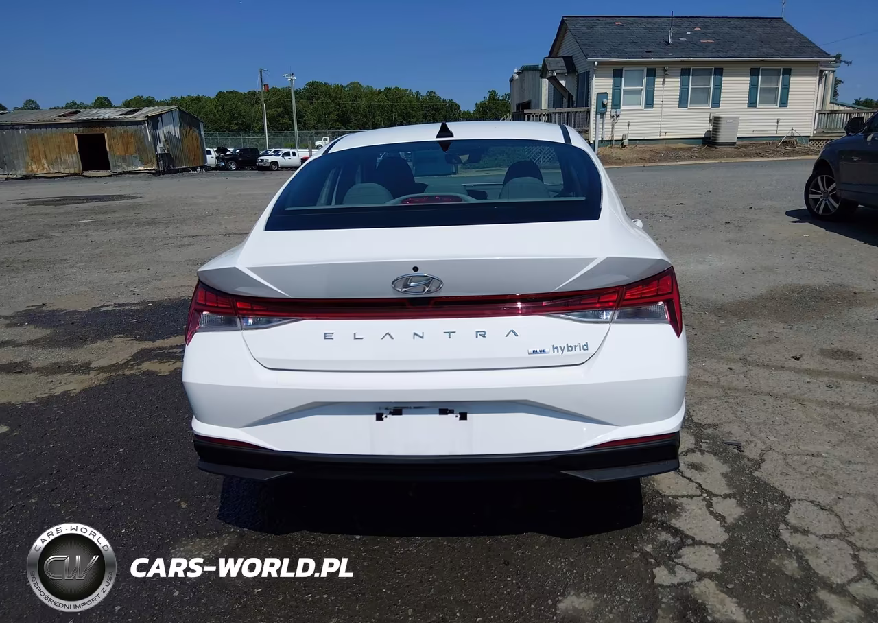 2023 Hyundai Elantra Hybrid Blue VIN:KMHLM4AJXPU060236 - 16