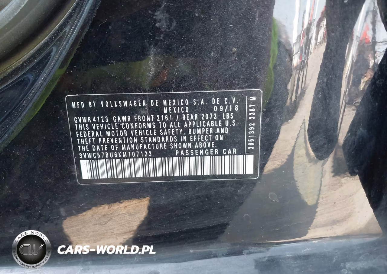 2019 Volkswagen Jetta 1.4T R-Line-1.4T S-1.4T Se VIN:3VWC57BU6KM107123 - 9