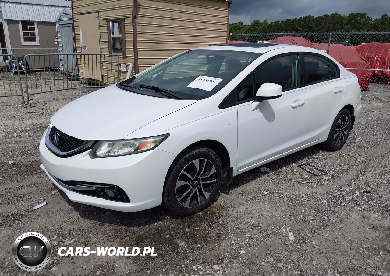 2013 Honda Civic Ex-L VIN:19XFB2F92DE036789 - 2
