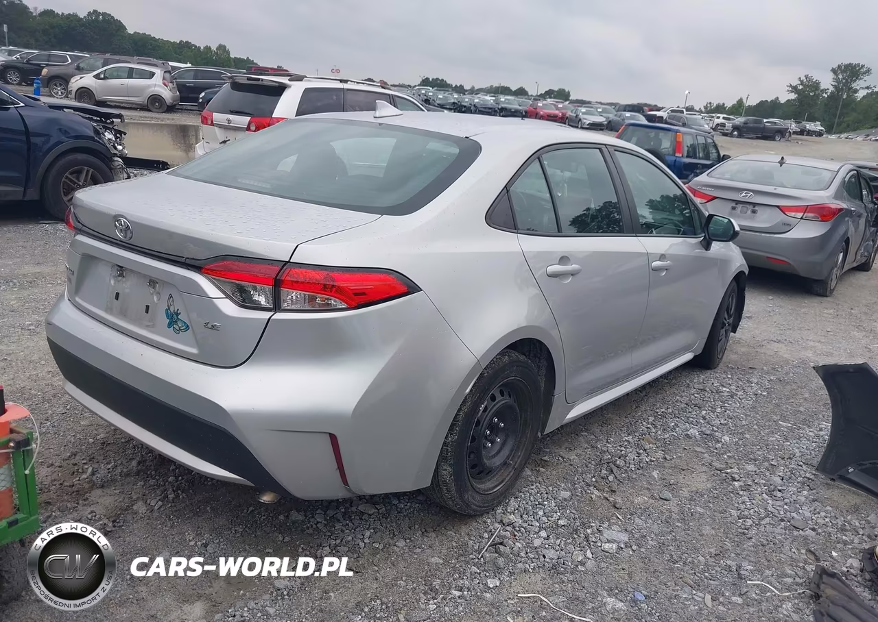 2020 Toyota Corolla Le VIN:5YFEPRAEXLP062953 - 4