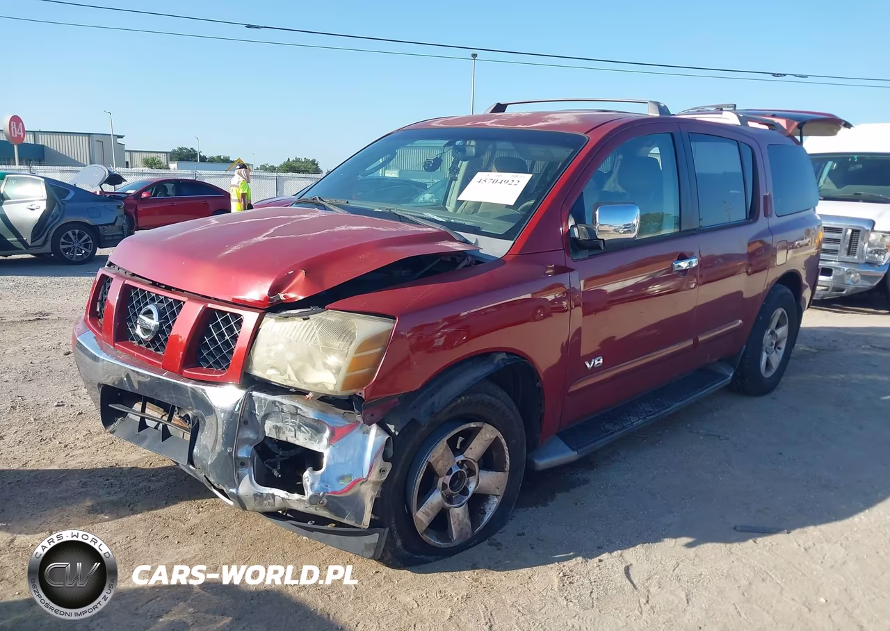 2005 Nissan Armada Se VIN:5N1AA08A75N740066 - 2