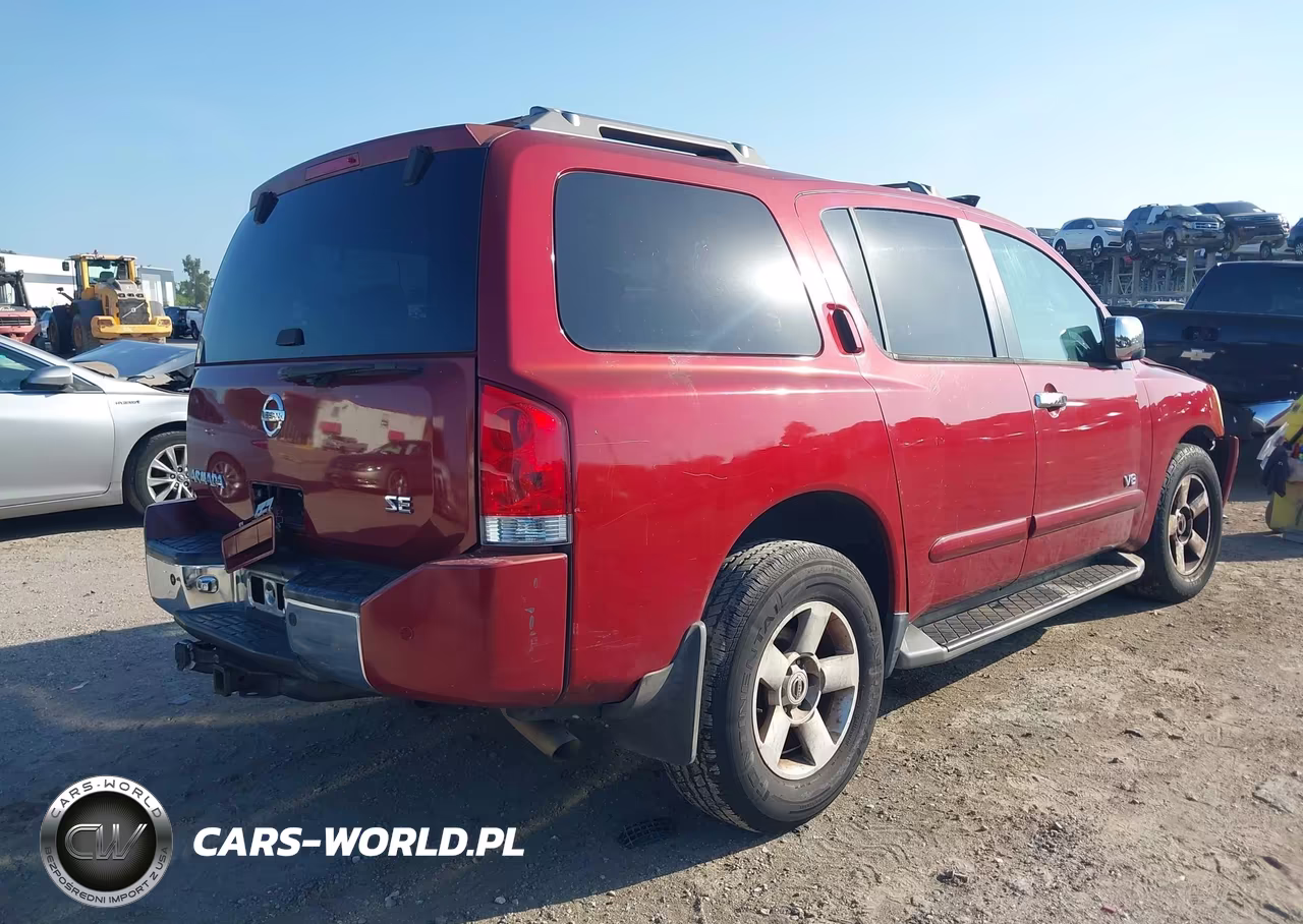 2005 Nissan Armada Se VIN:5N1AA08A75N740066 - 4