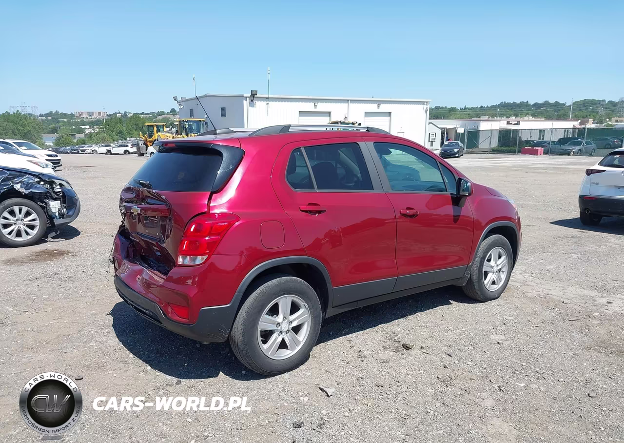2021 Chevrolet Trax Awd Lt VIN:KL7CJPSB8MB357077 - 4