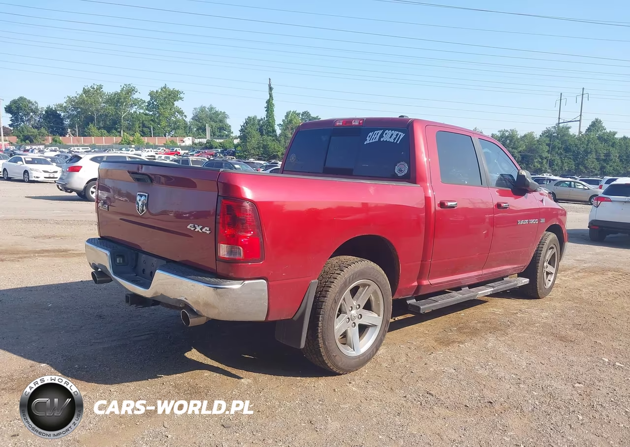 2012 Ram 1500 Big Horn VIN:1C6RD7LT0CS345586 - 4