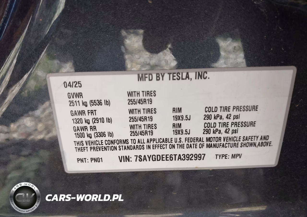 2026 Tesla Model Y All-Wheel Drive-Long Range Launch Series-Premium All-Wheel Drive VIN:7SAYGDEE6TA392997 - 9