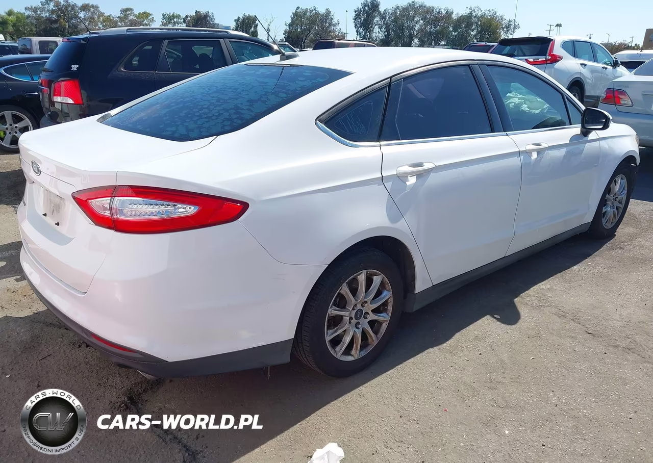 2016 Ford Fusion S VIN:3FA6P0G78GR194477 - 4