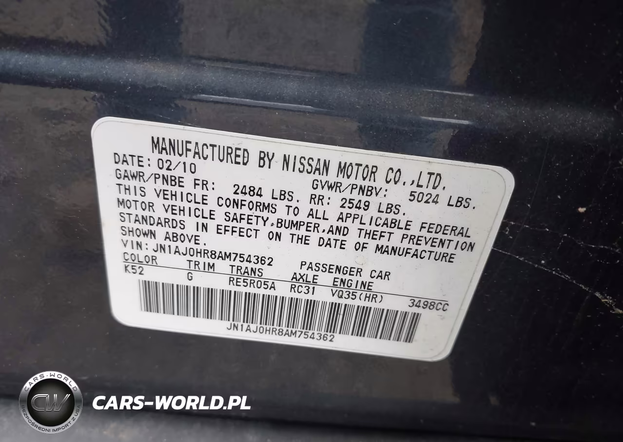 2010 Infiniti Ex35 Journey VIN:JN1AJ0HR8AM754362 - 9
