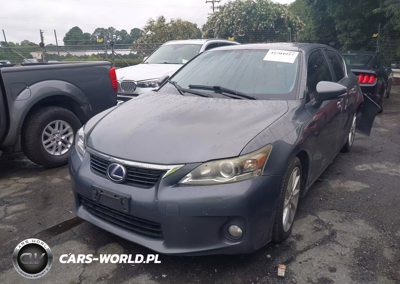 2012 Lexus Ct 200H Premium VIN:JTHKD5BH0C2116142 - 2