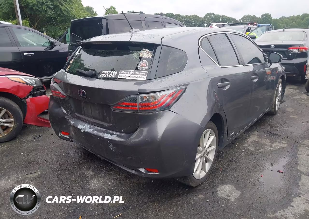 2012 Lexus Ct 200H Premium VIN:JTHKD5BH0C2116142 - 4