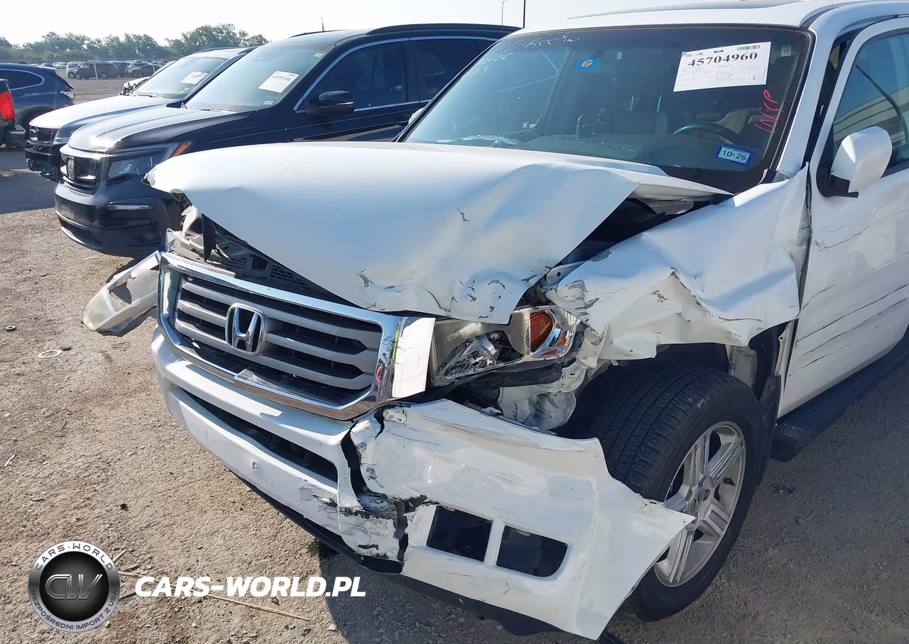 2012 Honda Ridgeline Rtl VIN:5FPYK1F51CB001659 - 6