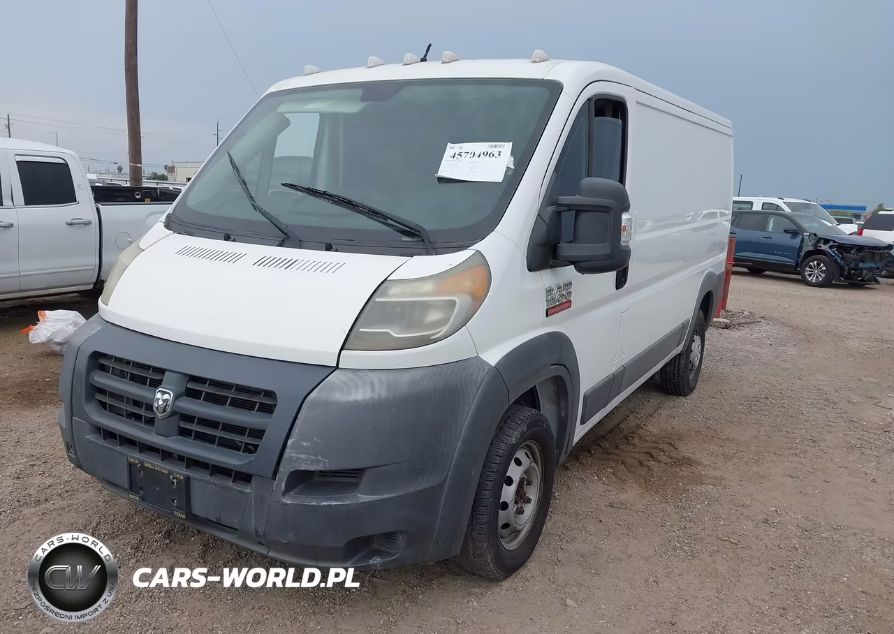 2014 Ram Promaster 1500 Low Roof VIN:3C6TRVAG1EE107639 - 2