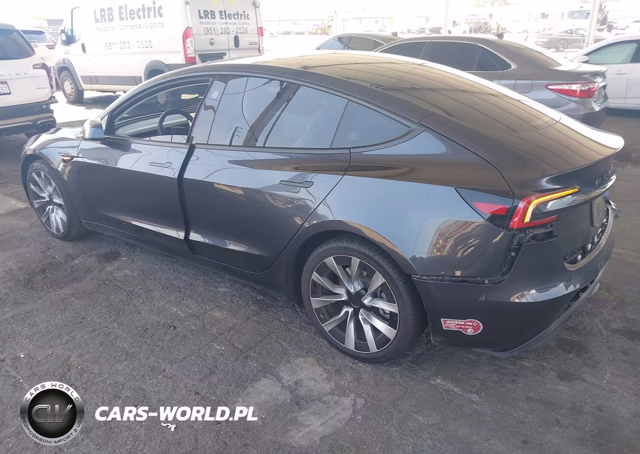 2024 Tesla Model 3 Long Range Dual Motor All-Wheel Drive VIN:5YJ3E1EB9RF753409 - 3