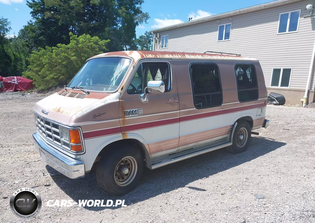 1989 Dodge Ram Van B150 VIN:2B6GB11YXKK325621 - 2