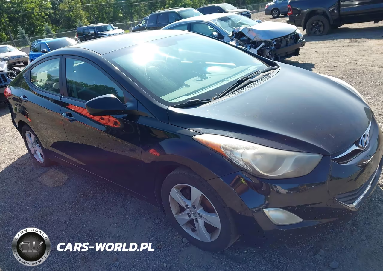2012 Hyundai Elantra Gls (Ulsan Plant) VIN:KMHDH4AE2CU183096 - 1