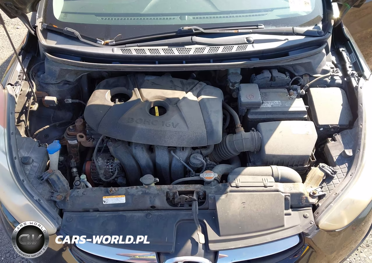 2012 Hyundai Elantra Gls (Ulsan Plant) VIN:KMHDH4AE2CU183096 - 10