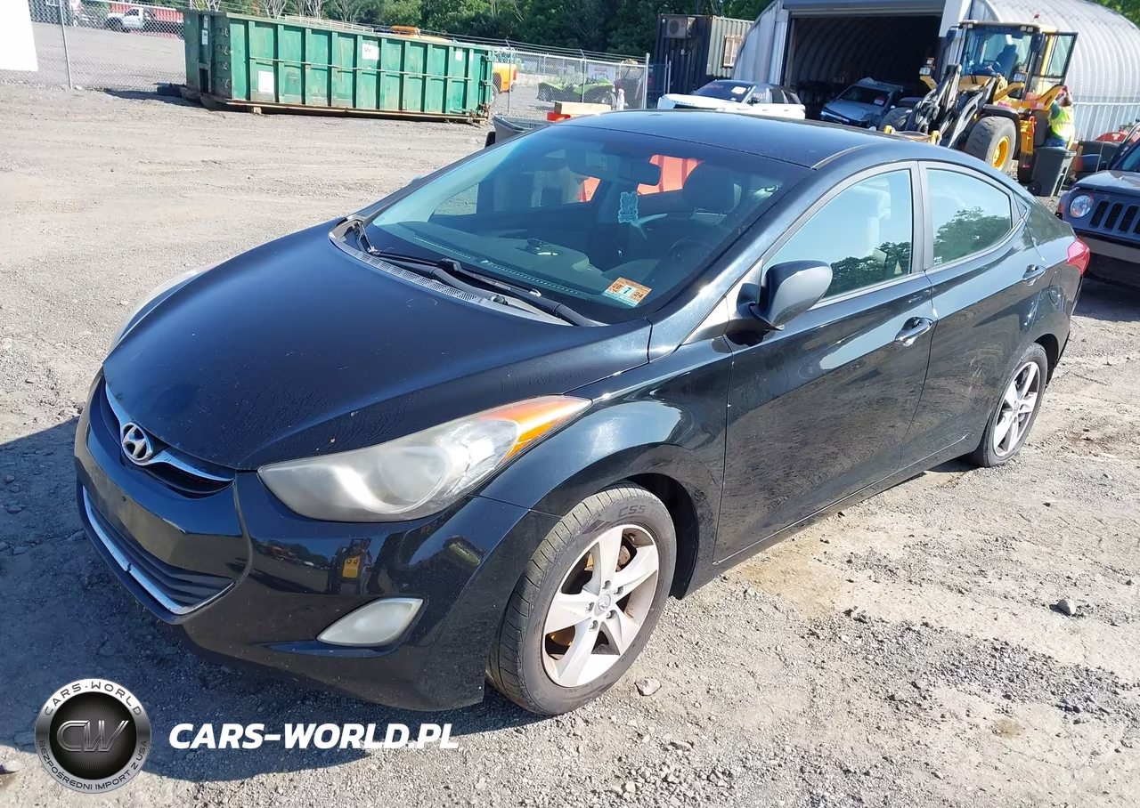 2012 Hyundai Elantra Gls (Ulsan Plant) VIN:KMHDH4AE2CU183096 - 2