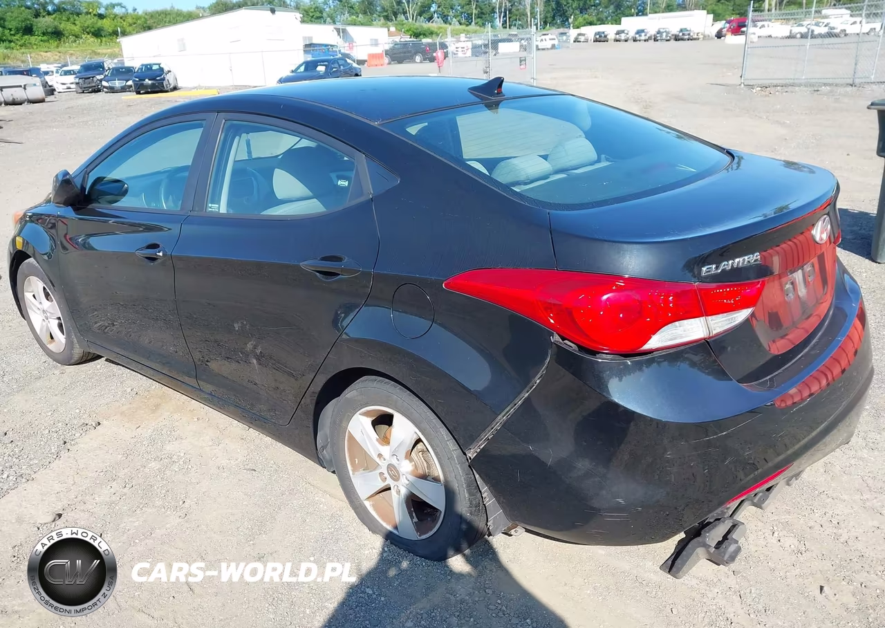 2012 Hyundai Elantra Gls (Ulsan Plant) VIN:KMHDH4AE2CU183096 - 3