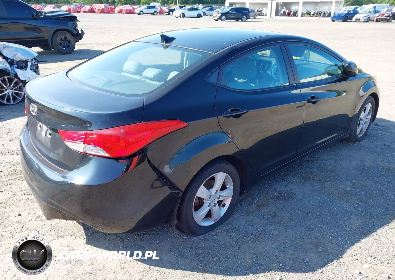 2012 Hyundai Elantra Gls (Ulsan Plant) VIN:KMHDH4AE2CU183096 - 4