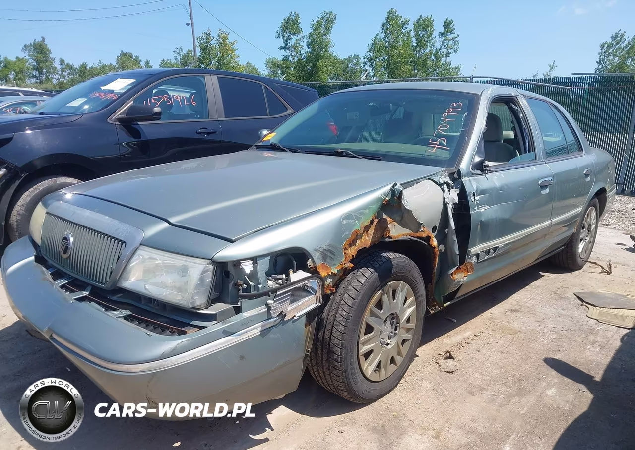 2005 Mercury Grand Marquis Gs VIN:2MEFM74W05X600806 - 2