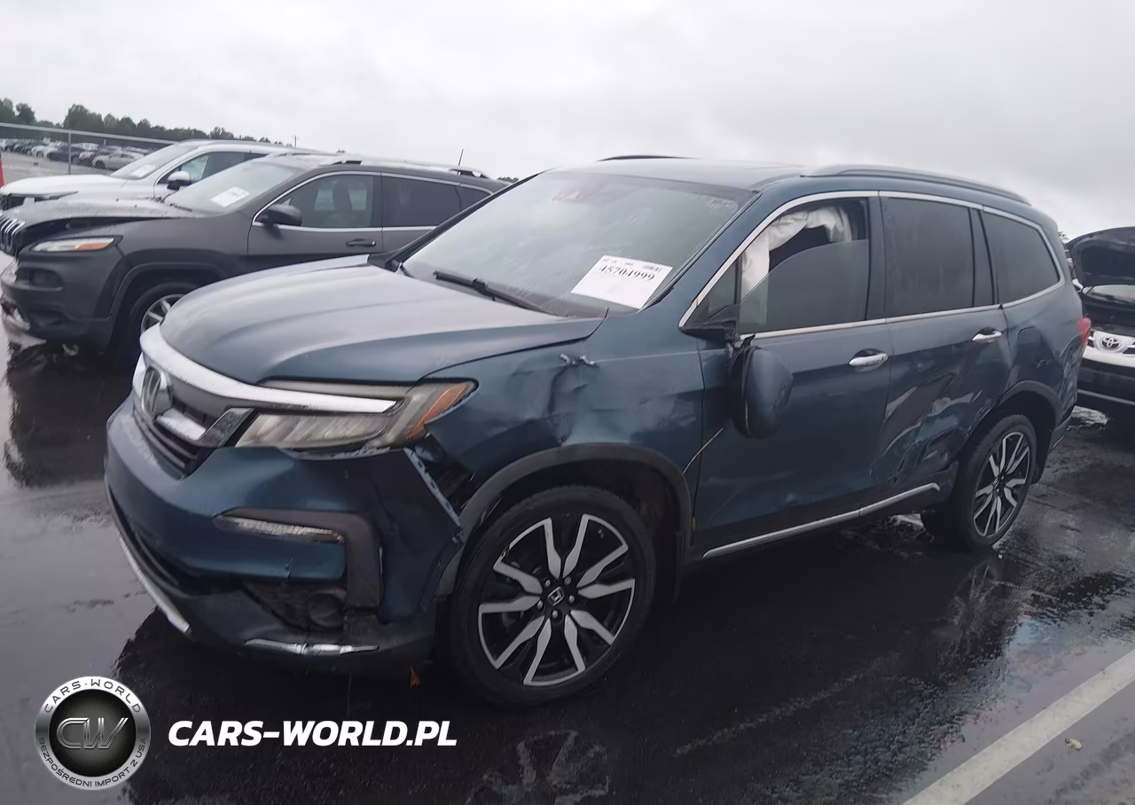 2019 Honda Pilot Elite VIN:5FNYF6H07KB089031 - 2