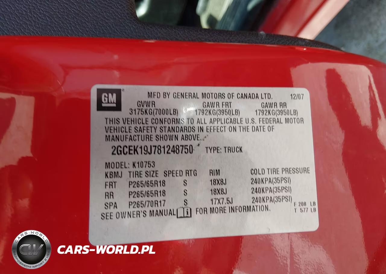 2008 Chevrolet Silverado 1500 Lt1 VIN:2GCEK19J781248750 - 9