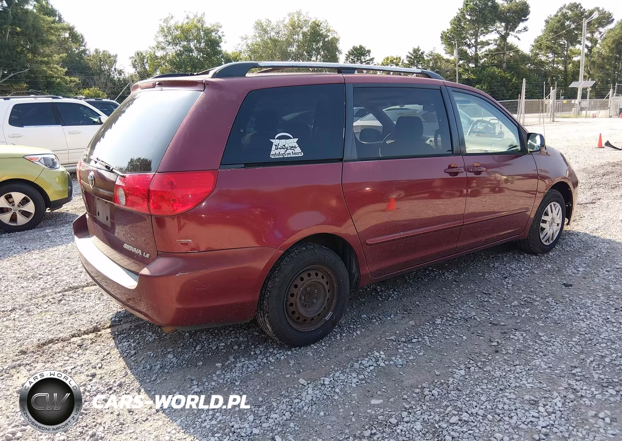 2008 Toyota Sienna Le VIN:5TDZK23C68S170830 - 4