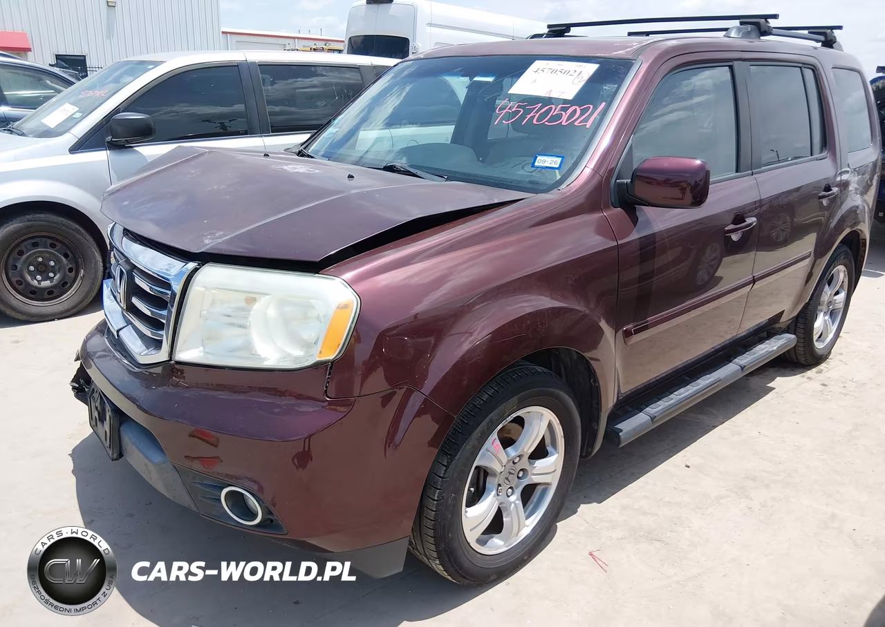 2013 Honda Pilot Ex-L VIN:5FNYF4H50DB073174 - 2