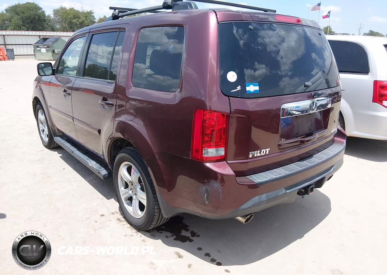 2013 Honda Pilot Ex-L VIN:5FNYF4H50DB073174 - 3