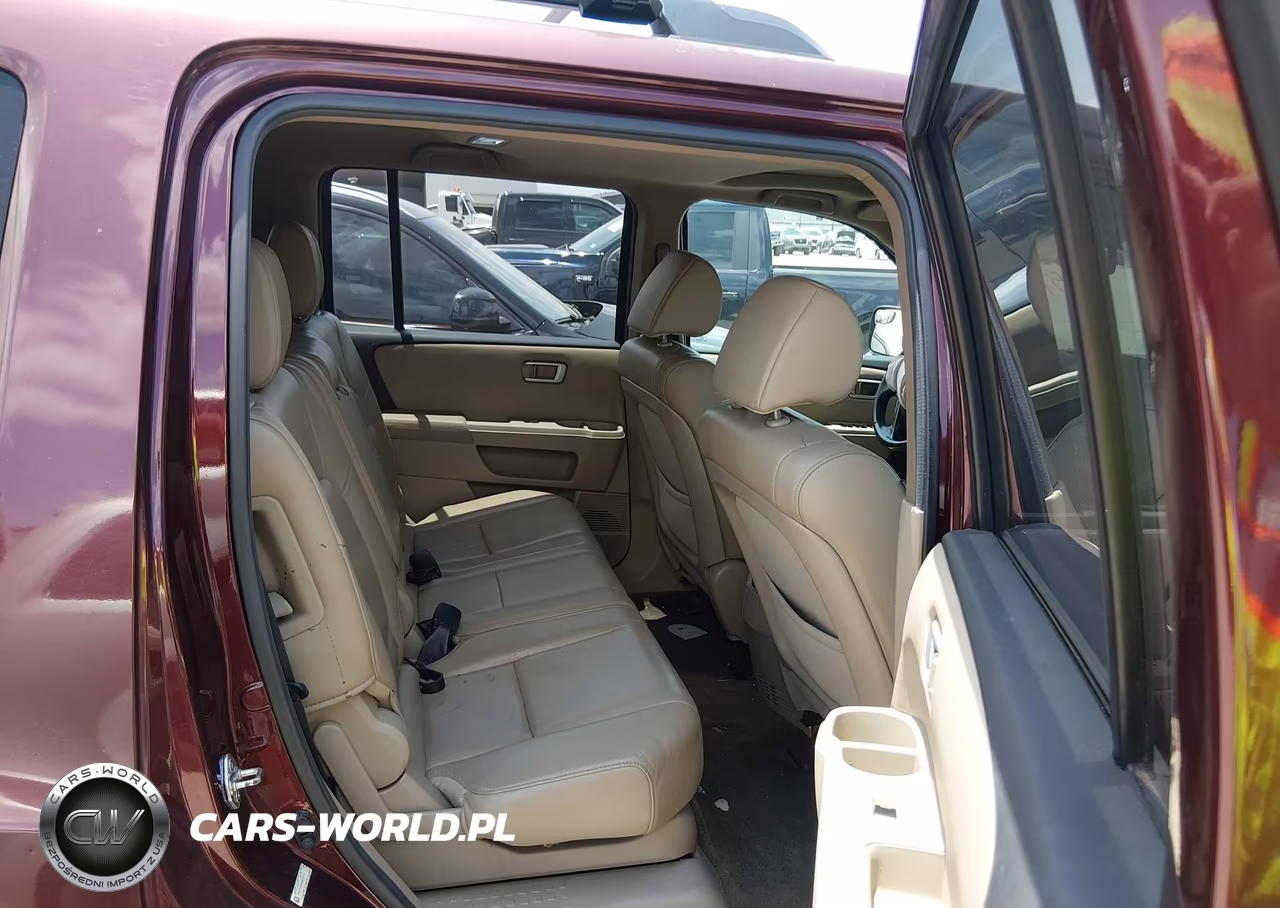 2013 Honda Pilot Ex-L VIN:5FNYF4H50DB073174 - 8